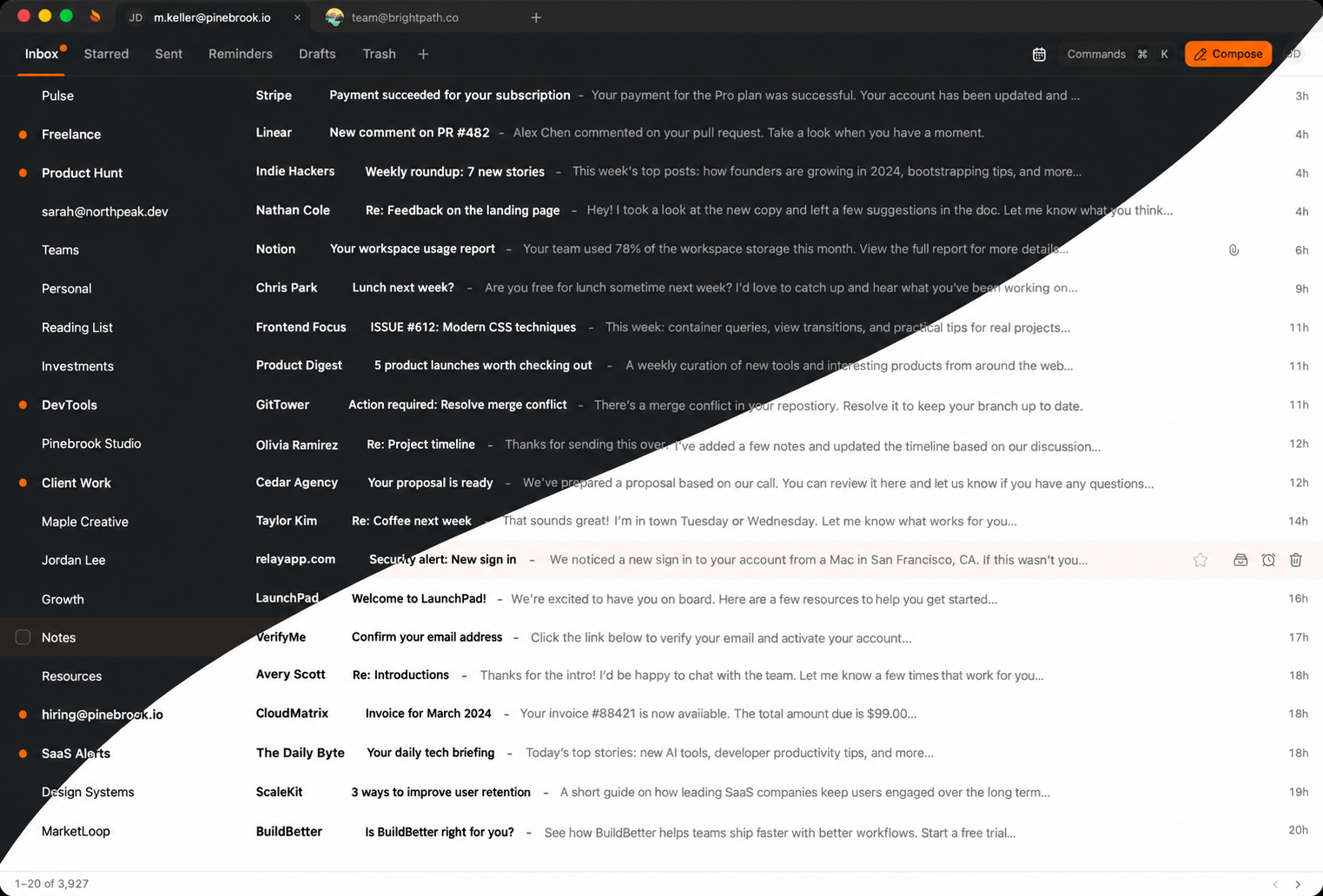 Dodosend screenshot